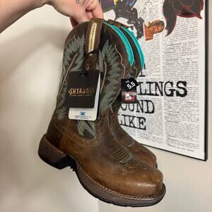 Shyanne Western Pull-On Comp Toe NWT Boots